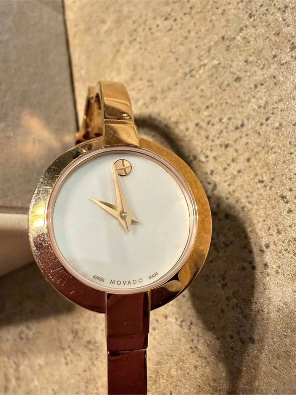 Movado Women's Rose Gold Bela Watch